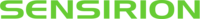 Logo von Sensirion in grüner Schrift auf weißem Hintergrund.
